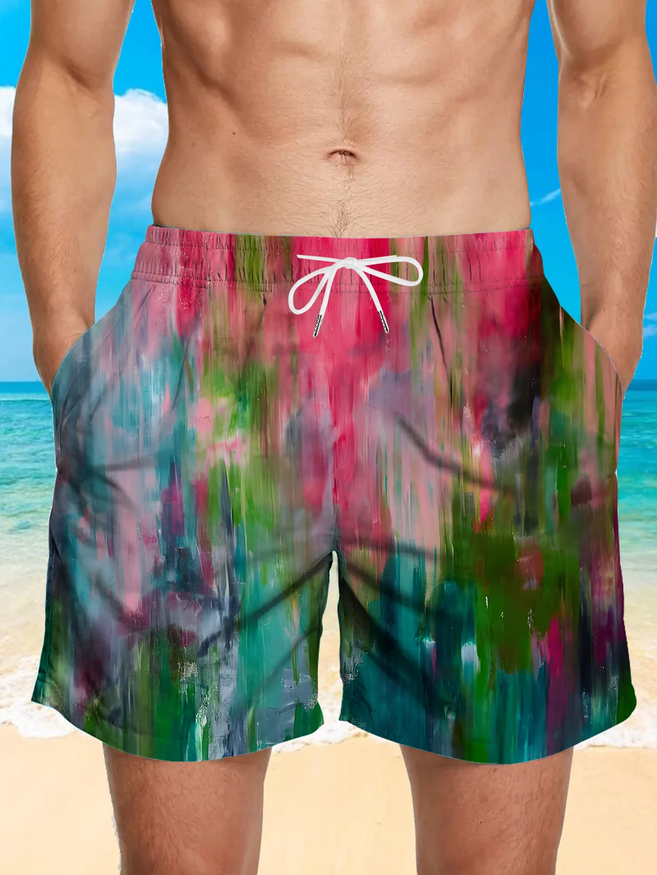 Allover Digital Printing Board Shorts Men Quick Dry Polyester Casual Daily Shorts
Allover Digital Printing Board Shorts Men Quick Dry Polyester Casual Daily Shorts