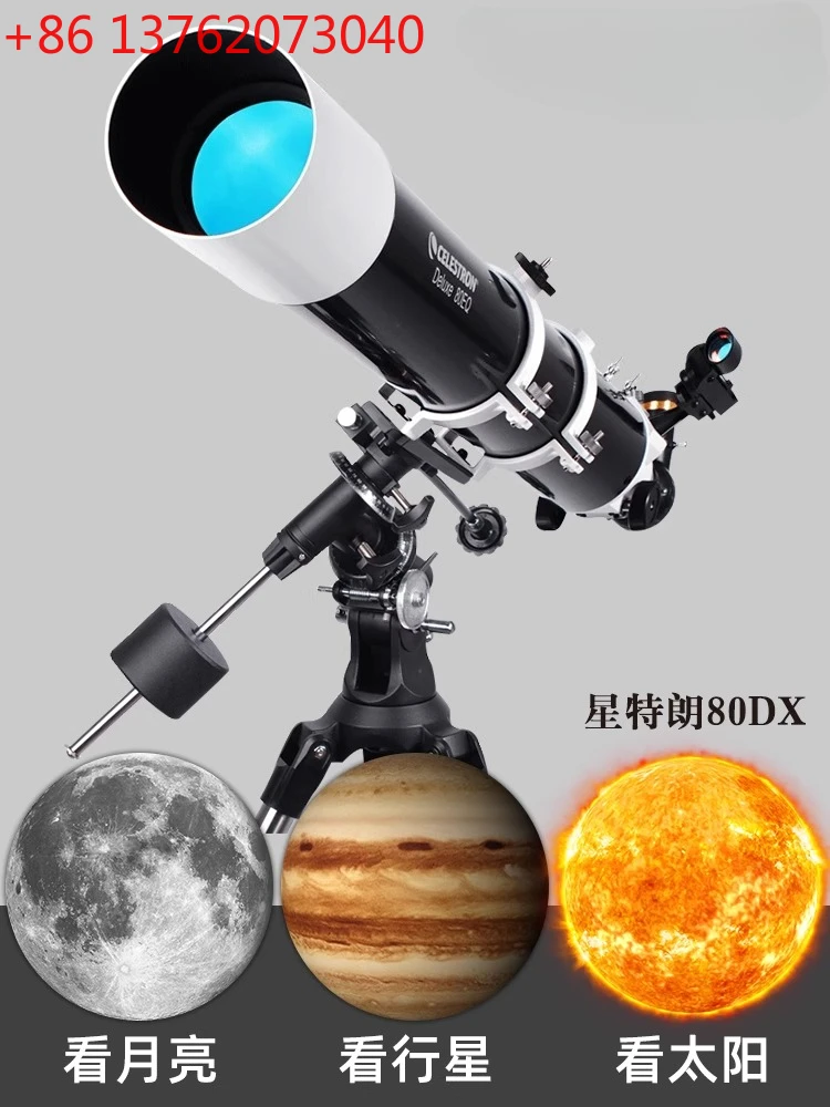 Астрономический телескоп Star Tron 80DX, экватор наблюдения за звездами высокой четкости для учащихся начальной и средней школы
Астрономический телескоп Star Tron 80DX, экватор наблюдения за звездами высокой четкости для учащихся начальной и средней школы