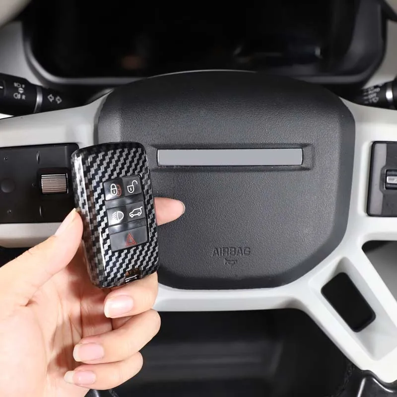 For Land Rover Defender 90 110 130 2020-2024 ABS Carbon Fiber Car Key Shell Cover Trim Car Accessories
For Land Rover Defender 90 110 130 2020-2024 ABS Carbon Fiber Car Key Shell Cover Trim Car Accessories