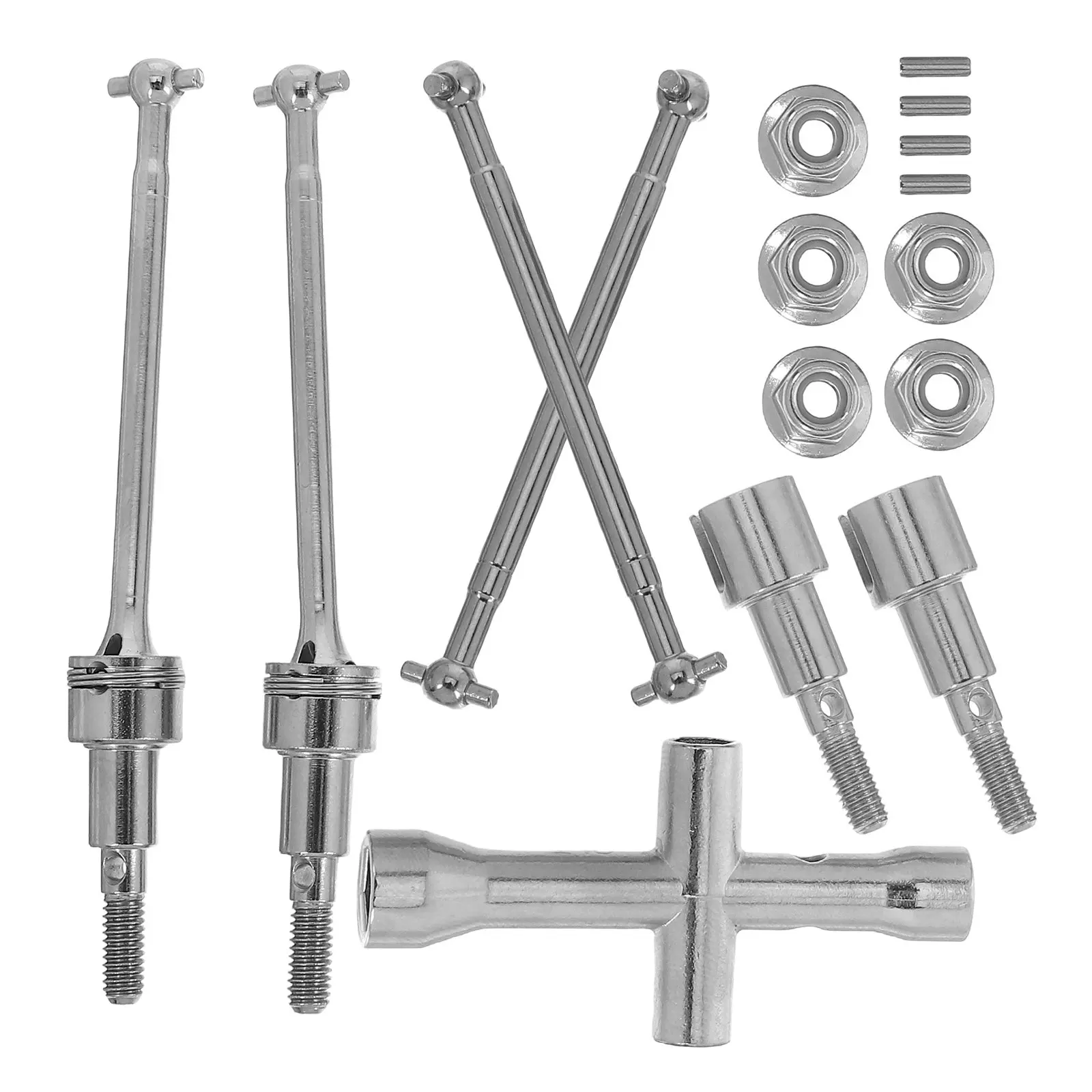 Metal Front Rear Drive Shaft Parts Rc Cars Replacement Compatible 161016312 Models High Strength Durable Remote Control Car
Metal Front Rear Drive Shaft Parts Rc Cars Replacement Compatible 161016312 Models High Strength Durable Remote Control Car