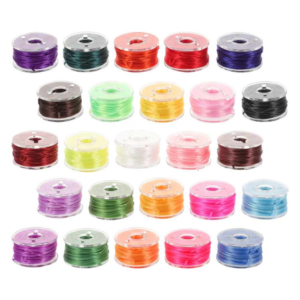 25 Beads Box Elastic Cord DIY Jewelry Kit Bracelet Necklace String Accessories Wear Resistant Durable Fade Proof Break Proof
25 Beads Box Elastic Cord DIY Jewelry Kit Bracelet Necklace String Accessories Wear Resistant Durable Fade Proof Break Proof