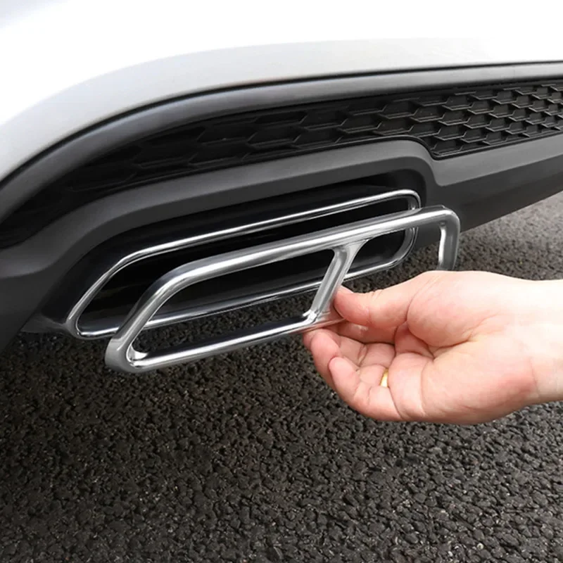 Stainless Steel Car Exhaust Tail Pipes Decoration Frame Trim For Audi A6 C7 2016-2018 Car Tail Throat Pipe Cover Accessories
Stainless Steel Car Exhaust Tail Pipes Decoration Frame Trim For Audi A6 C7 2016-2018 Car Tail Throat Pipe Cover Accessories