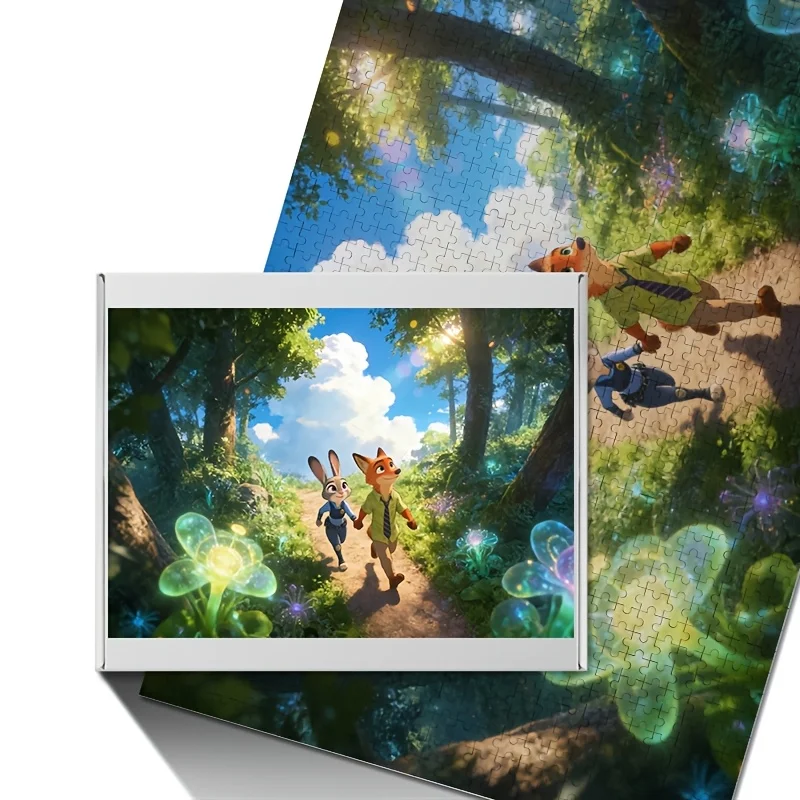 1000pcs Disney Zootopia Judy & Nick Wilde Poster Puzzle - -Themed Movie, Brain-Teasing Challenge Suitable for Adults &, / Fami
1000pcs Disney Zootopia Judy & Nick Wilde Poster Puzzle - -Themed Movie, Brain-Teasing Challenge Suitable for Adults &, / Fami