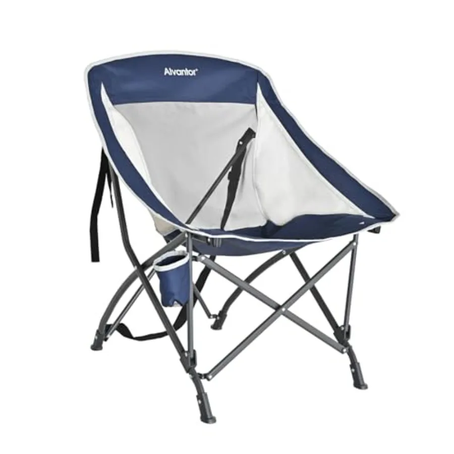 Heavy Duty Folding Camping Chair Portable Outdoor Chair for Adults with Breathable Mesh Padded Seat and Storage 250/300/500LBS
Heavy Duty Folding Camping Chair Portable Outdoor Chair for Adults with Breathable Mesh Padded Seat and Storage 250/300/500LBS