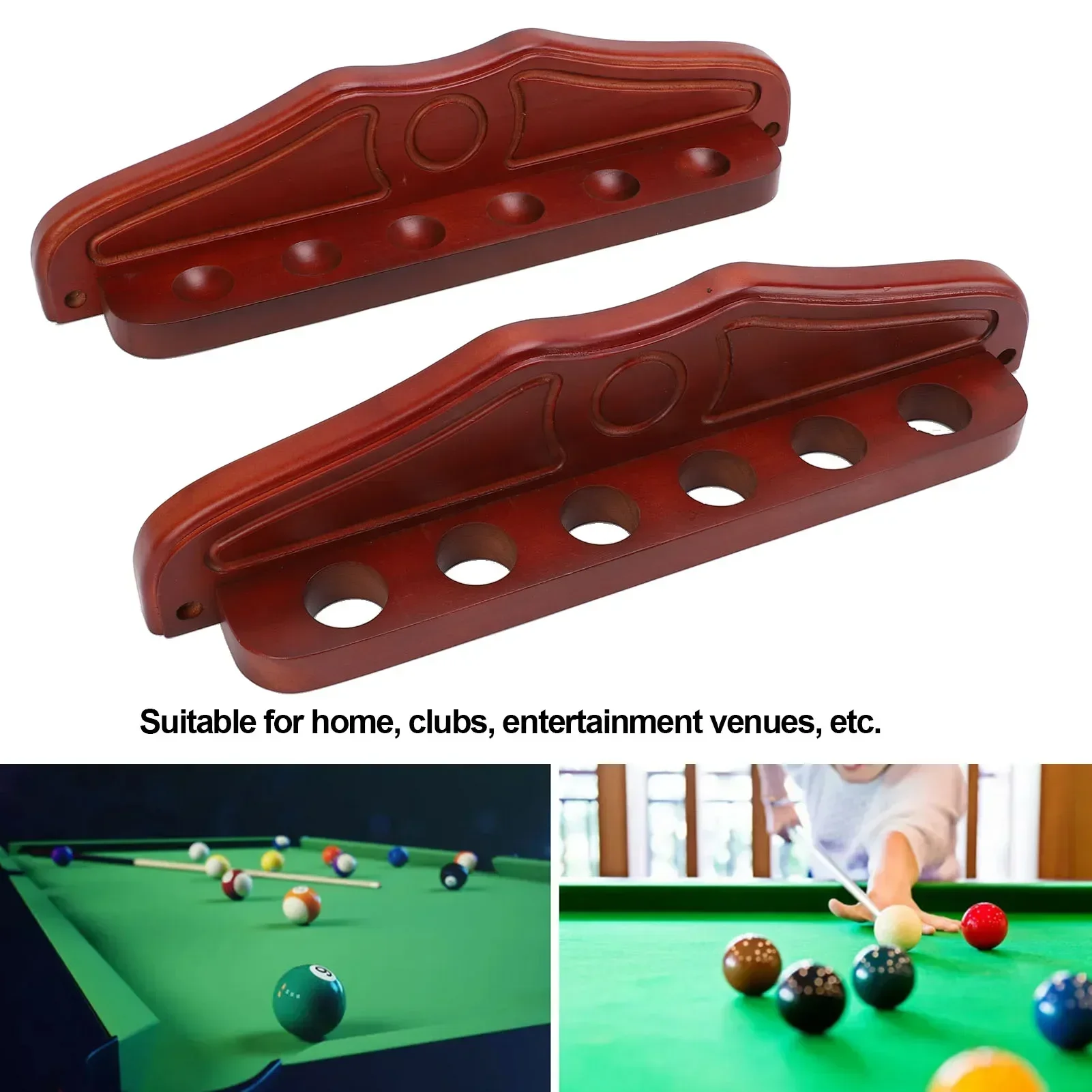 Wall Mounted Pool Stick Rack 6 Hole Wood Wall Mount Pool Cue Holder For Game Room Club Wine Red
Wall Mounted Pool Stick Rack 6 Hole Wood Wall Mount Pool Cue Holder For Game Room Club Wine Red