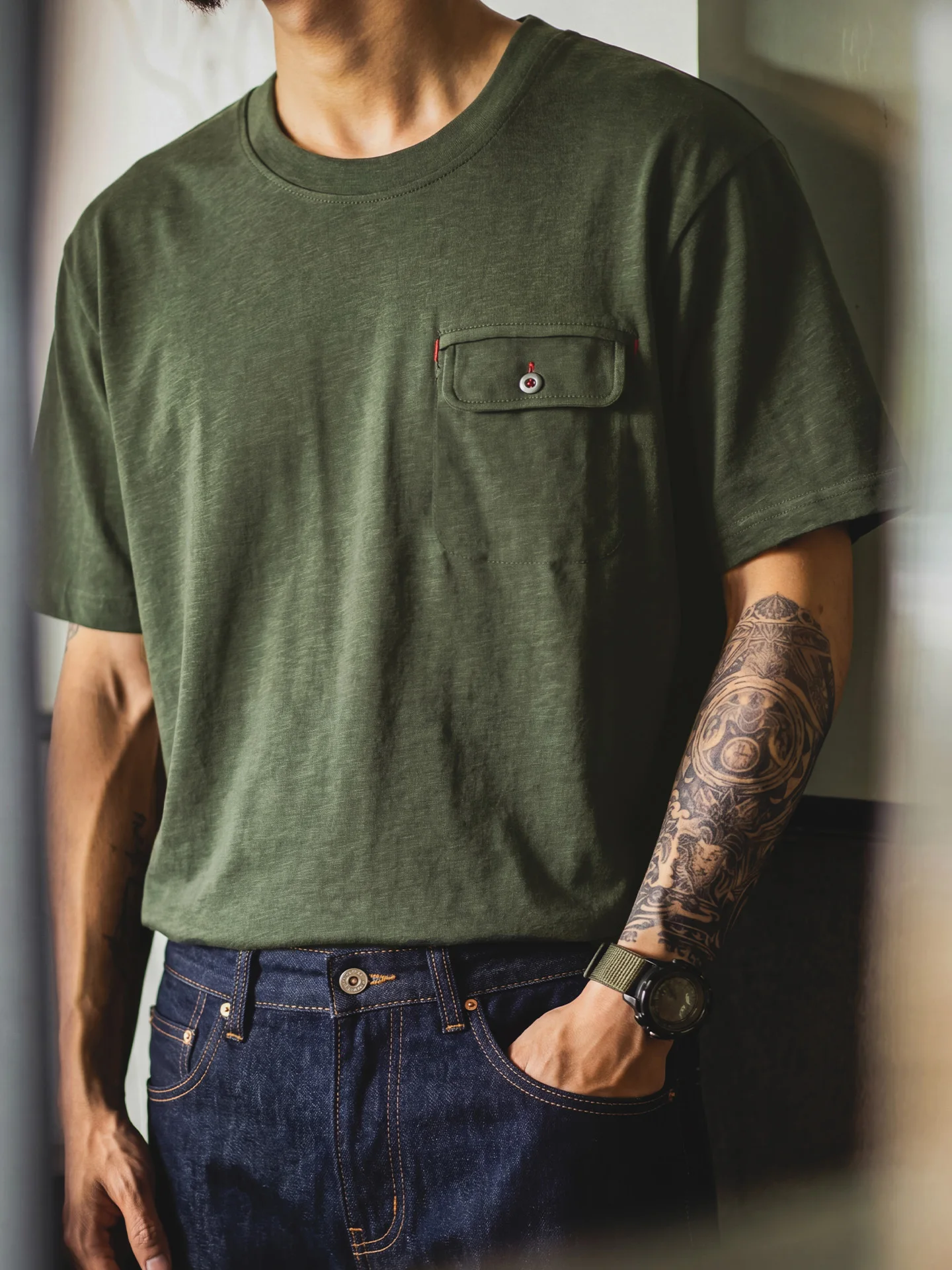 American Style Casual Loose Cotton Workwear T-Shirt Men's Summer Breathable Short Sleeve round Neck Comfortable Top Trendy
American Style Casual Loose Cotton Workwear T-Shirt Men's Summer Breathable Short Sleeve round Neck Comfortable Top Trendy
