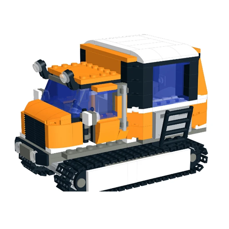 City Car Model MOC Building Bricks Snow Field Research Tracked Car Modular Technology Children Holiday Gifts Assemble Toys Suit
City Car Model MOC Building Bricks Snow Field Research Tracked Car Modular Technology Children Holiday Gifts Assemble Toys Suit