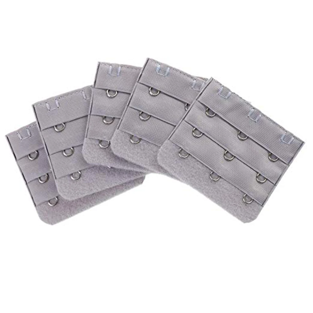 5Pcs Bra Extenders Underwear Strap Clasp Extension 3 Rows 3 Hooks Ladies Bra Adjustable Belt Buckle
5Pcs Bra Extenders Underwear Strap Clasp Extension 3 Rows 3 Hooks Ladies Bra Adjustable Belt Buckle