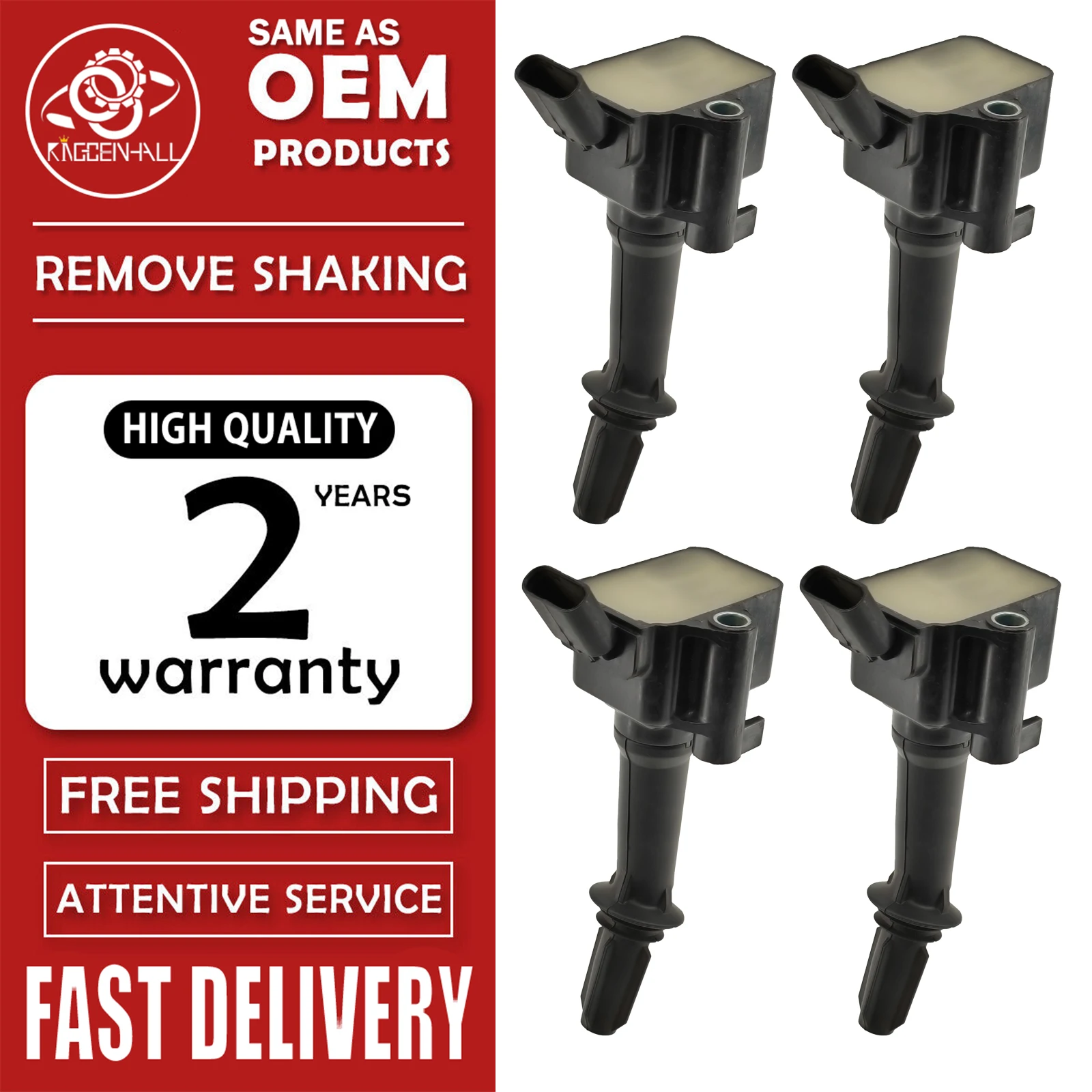 New 4PCS Ignition coils Compatible with OPEL ADAM CORSA E ASTRA K INSIGNIA B Grand Sport 1208117 12670053 12697989
New 4PCS Ignition coils Compatible with OPEL ADAM CORSA E ASTRA K INSIGNIA B Grand Sport 1208117 12670053 12697989