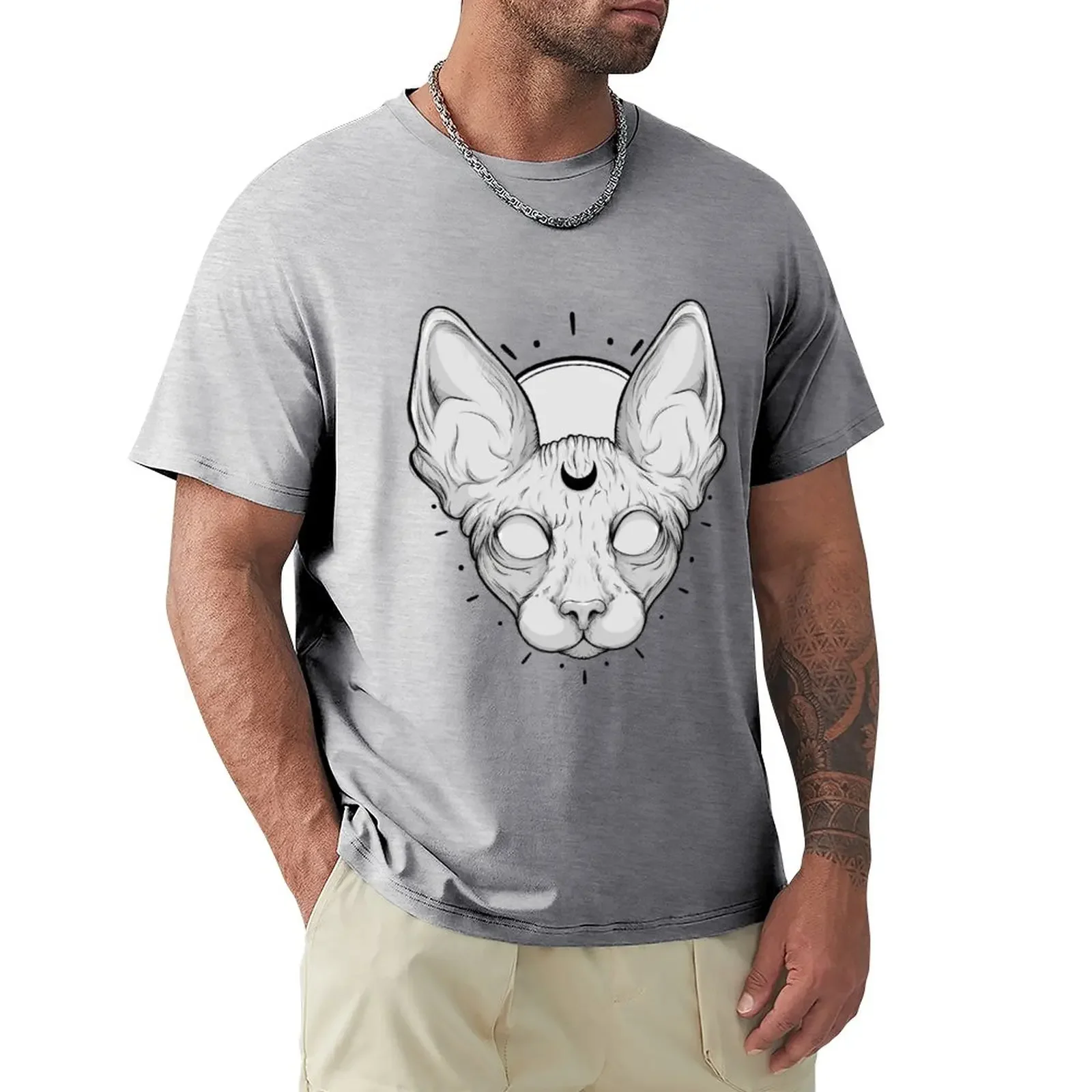 Sphynx cat T-Shirt boys whites new edition boys animal print fitted t shirts for men
Sphynx cat T-Shirt boys whites new edition boys animal print fitted t shirts for men