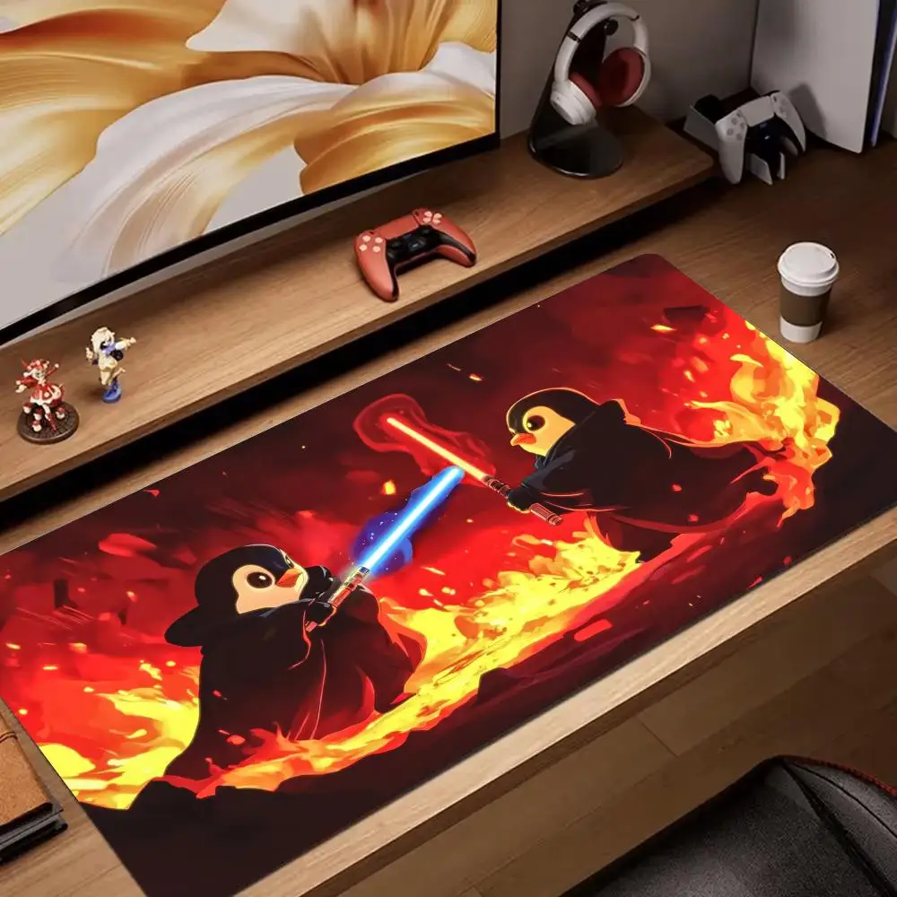 Cute penguin battle anime Mouse Pad Desk Mat XXL gaming mats pc accessories keypad expansion pads office pad rubber anti-slip
Cute penguin battle anime Mouse Pad Desk Mat XXL gaming mats pc accessories keypad expansion pads office pad rubber anti-slip