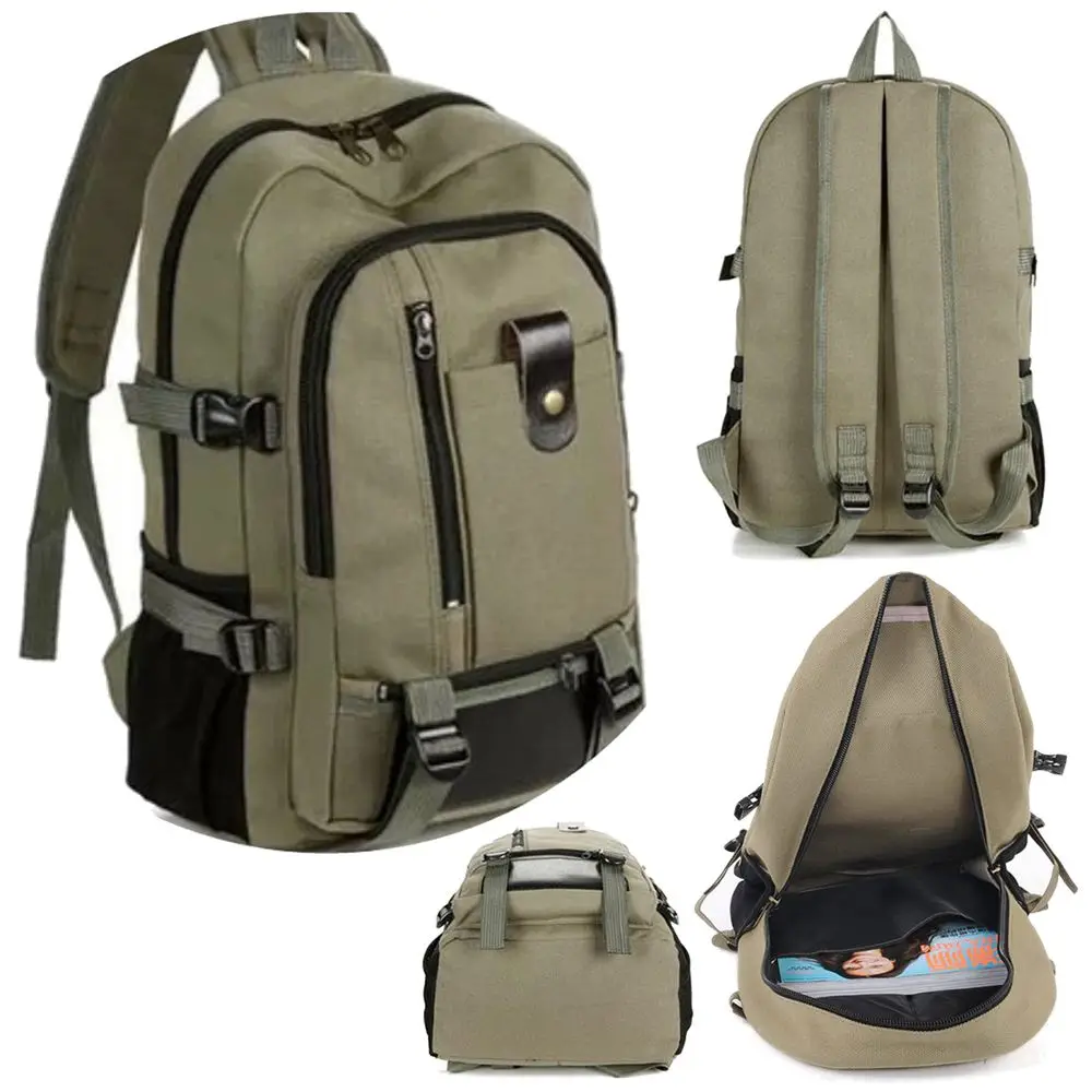 Waterproof Canvas Travel Large Backpack Sport Rucksack Bag Schoolbag Multifunctional
Waterproof Canvas Travel Large Backpack Sport Rucksack Bag Schoolbag Multifunctional