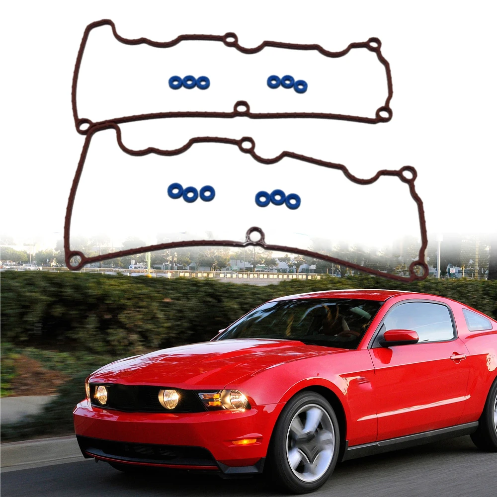 2pcs Valve Cover Gaskets with 12pcs Grommets For Ford Mustang 4.0L V6 SOHC 12V 2005 2006 2007 2008 2009 2010 VS50646R VS50402
2pcs Valve Cover Gaskets with 12pcs Grommets For Ford Mustang 4.0L V6 SOHC 12V 2005 2006 2007 2008 2009 2010 VS50646R VS50402