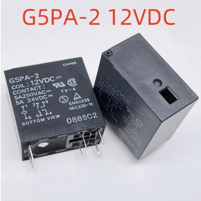 Relay G5PA-2 12V 24V
Relay G5PA-2 12V 24V