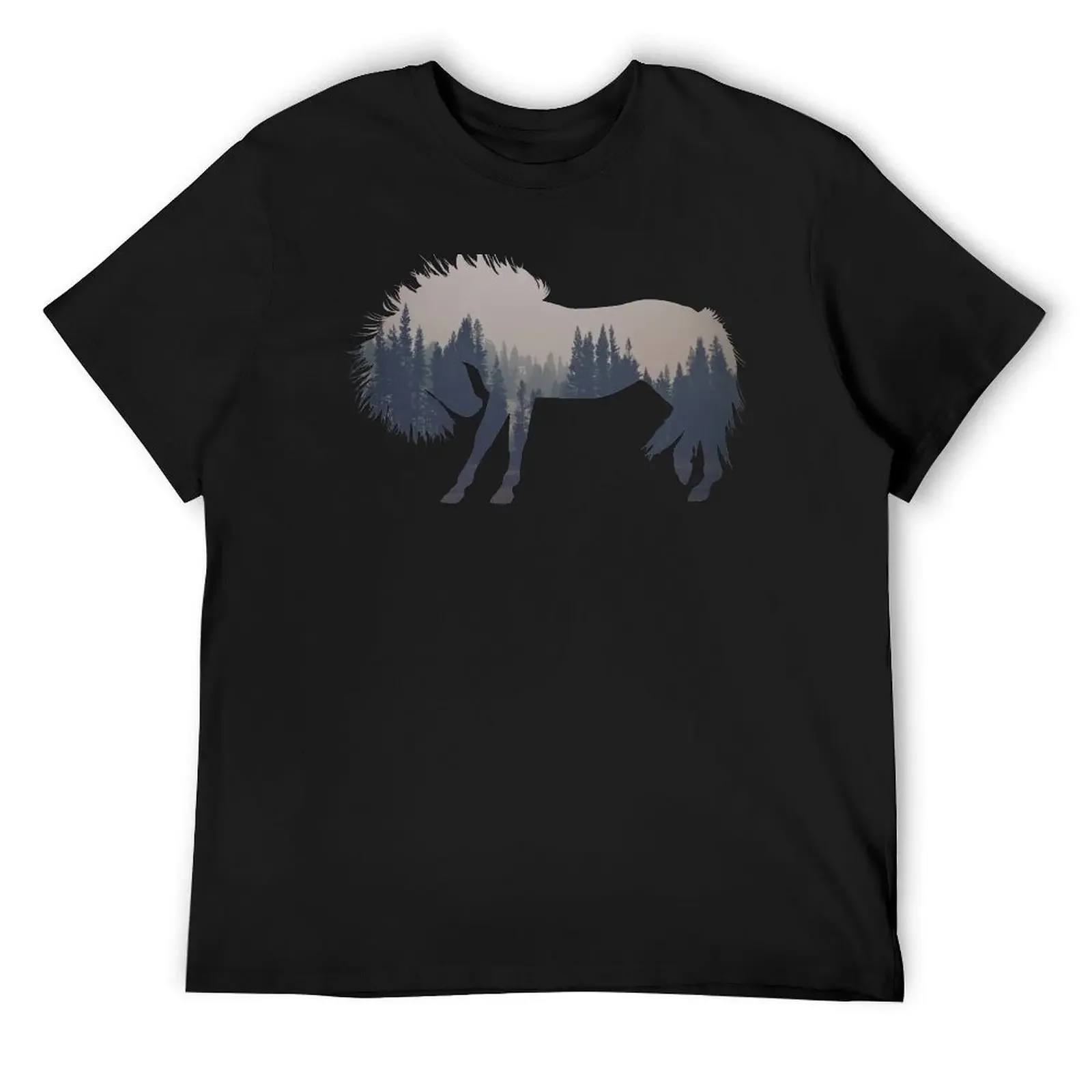 Woodland Horse T-Shirt animal prinfor boys customs designer shirts Men's t-shirt
Woodland Horse T-Shirt animal prinfor boys customs designer shirts Men's t-shirt