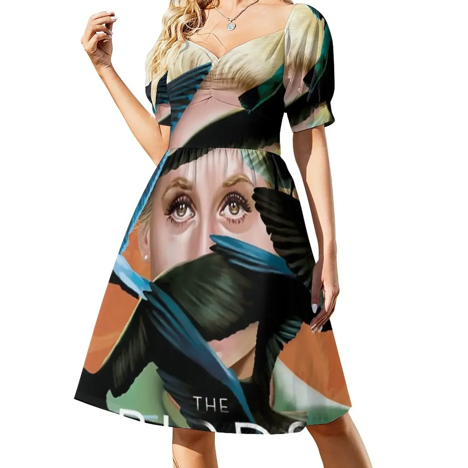 tippi hedren Short-Sleeved Dress dresses for women african dresses for woman Dress
tippi hedren Short-Sleeved Dress dresses for women african dresses for woman Dress