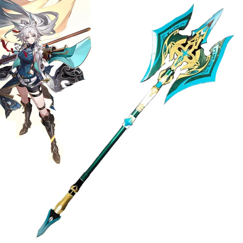 Game Feixiao Cosplay Axe Weapon Props Honkai: Star Rail Halloween Party Carnival Role Play Outfits Accessories High-Quality
Game Feixiao Cosplay Axe Weapon Props Honkai: Star Rail Halloween Party Carnival Role Play Outfits Accessories High-Quality