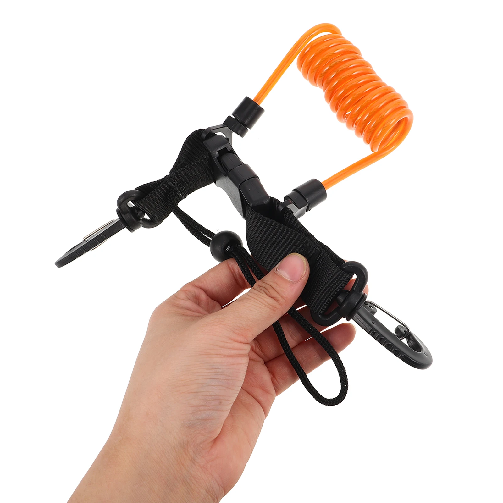 Scuba Diving Lanyard Quick Release Clip Camera Hand Grip Strap Retractable Coiled Diving Safety Rope Anti Drop Spring Coil
Scuba Diving Lanyard Quick Release Clip Camera Hand Grip Strap Retractable Coiled Diving Safety Rope Anti Drop Spring Coil