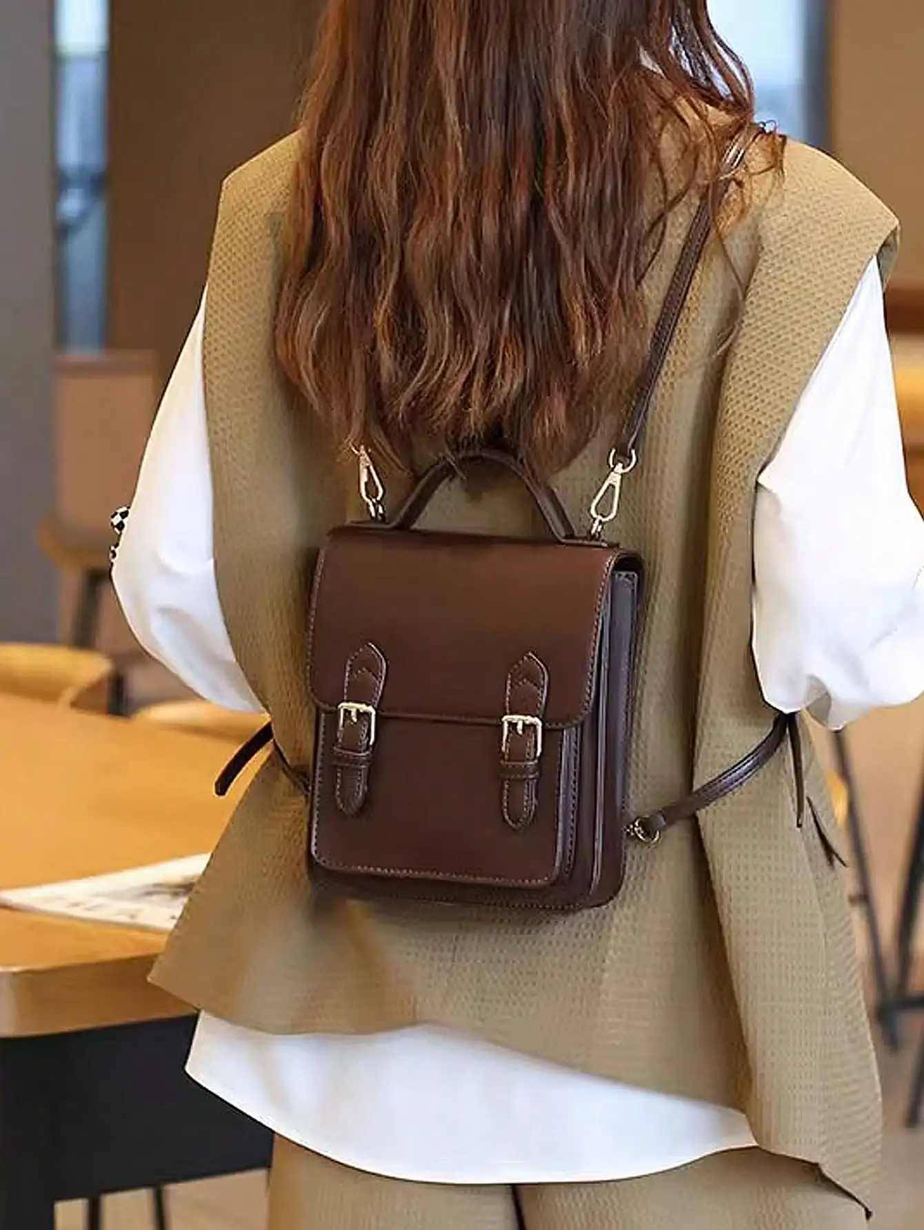 JK uniform bag retro British style niche design small bag women's small forest bag crossbody backpack small backpack
JK uniform bag retro British style niche design small bag women's small forest bag crossbody backpack small backpack