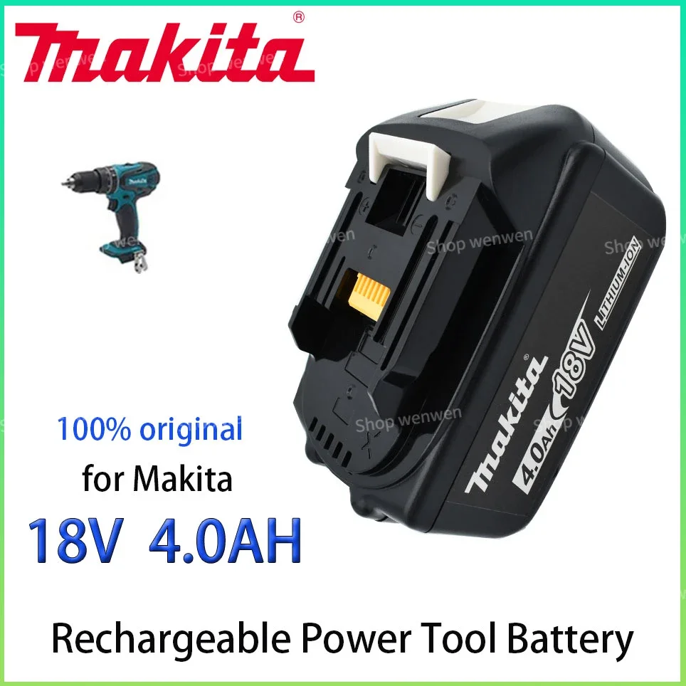Makita 18V 4.0Ah Rechargeable Power Tools Battery with LED Li-ion Replacement LXT BL1840 BL1860B BL1860 BL1850
Makita 18V 4.0Ah Rechargeable Power Tools Battery with LED Li-ion Replacement LXT BL1840 BL1860B BL1860 BL1850