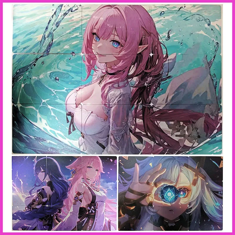 Anime Goddess Story Rare Jigsaw Puzzle Game Collectible Cards Elysia Raiden Shogun Yae Miko Nahida Toys for boys Birthday Gift 
Anime Goddess Story Rare Jigsaw Puzzle Game Collectible Cards Elysia Raiden Shogun Yae Miko Nahida Toys for boys Birthday Gift