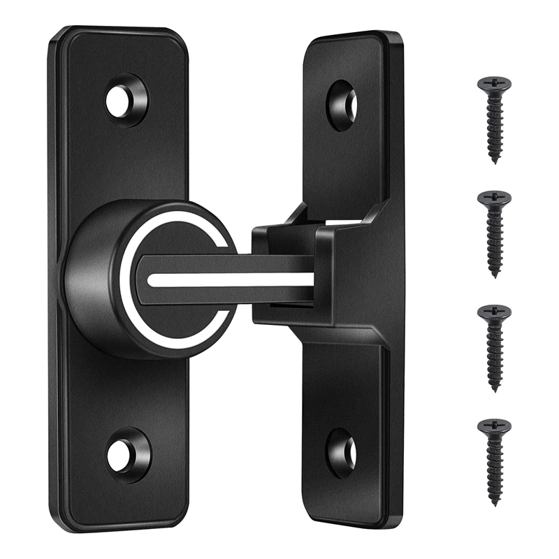Barn Door Lock Hardware, 90 Degree Heavy Duty Gate Latches Flip Latch Safety Door Bolt Latch Lock
Barn Door Lock Hardware, 90 Degree Heavy Duty Gate Latches Flip Latch Safety Door Bolt Latch Lock