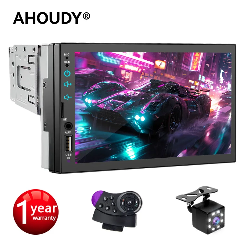 AHOUDY 7'' Multimedia MP5 Player Car Radio 1 Din HD Touch Screen Support Mirrorlink/USB/FM
AHOUDY 7'' Multimedia MP5 Player Car Radio 1 Din HD Touch Screen Support Mirrorlink/USB/FM