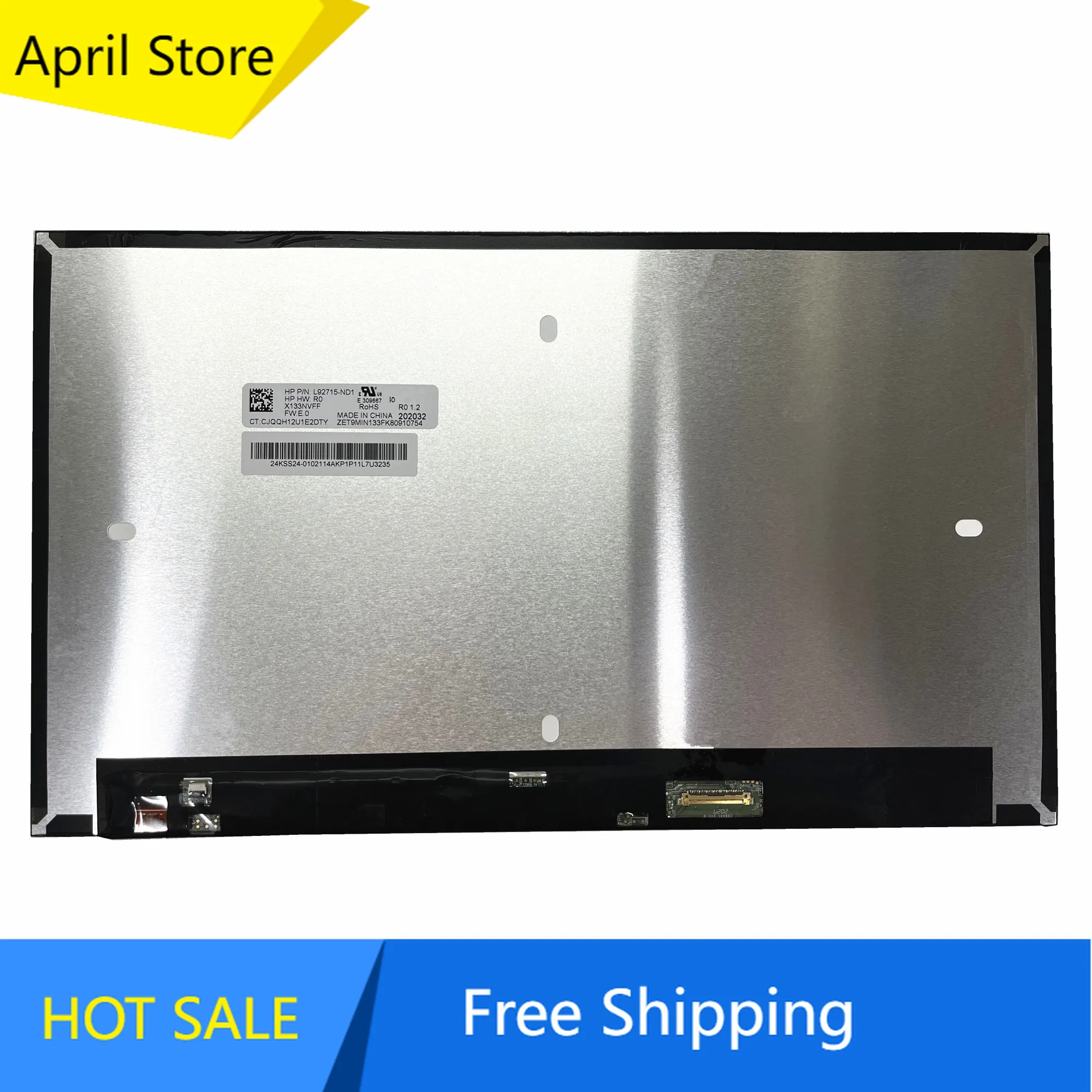 X133NVFF R0 13.3'' Laptop LCD Screen Display Panel 1920x1080 EDP 30 Pins 100% sRGB
X133NVFF R0 13.3'' Laptop LCD Screen Display Panel 1920x1080 EDP 30 Pins 100% sRGB