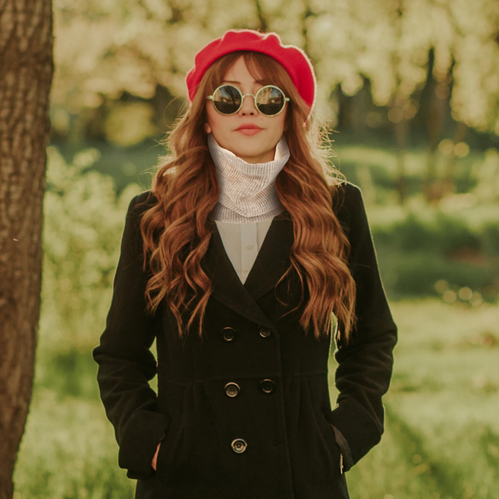 Creative Double Layer Scarf Winter Warm Neck Wrap Soft Material Windproof Lining Classic Colors Ladies Girls
Creative Double Layer Scarf Winter Warm Neck Wrap Soft Material Windproof Lining Classic Colors Ladies Girls