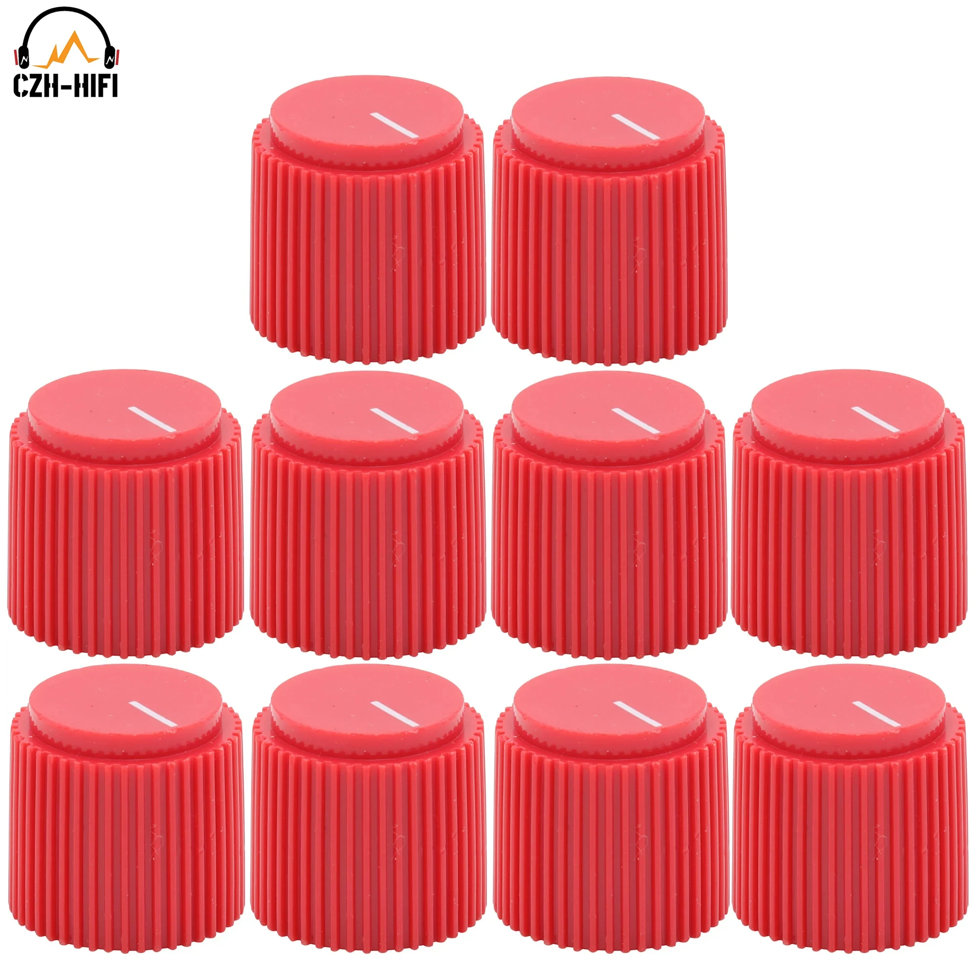 10pcs 18x17mm ABS Plastic 1/4" Set Pointer Knob Button Cap Vintage Audio Guitar AMP Effect Pedal Stomp Box OVerdrice DJ Mixer
10pcs 18x17mm ABS Plastic 1/4" Set Pointer Knob Button Cap Vintage Audio Guitar AMP Effect Pedal Stomp Box OVerdrice DJ Mixer