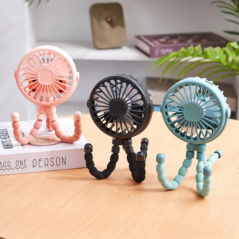 Multi Functional Student Baby Stroller Portable USB Rechargeable Lithium Battery Octopus Mini Fan
Multi Functional Student Baby Stroller Portable USB Rechargeable Lithium Battery Octopus Mini Fan