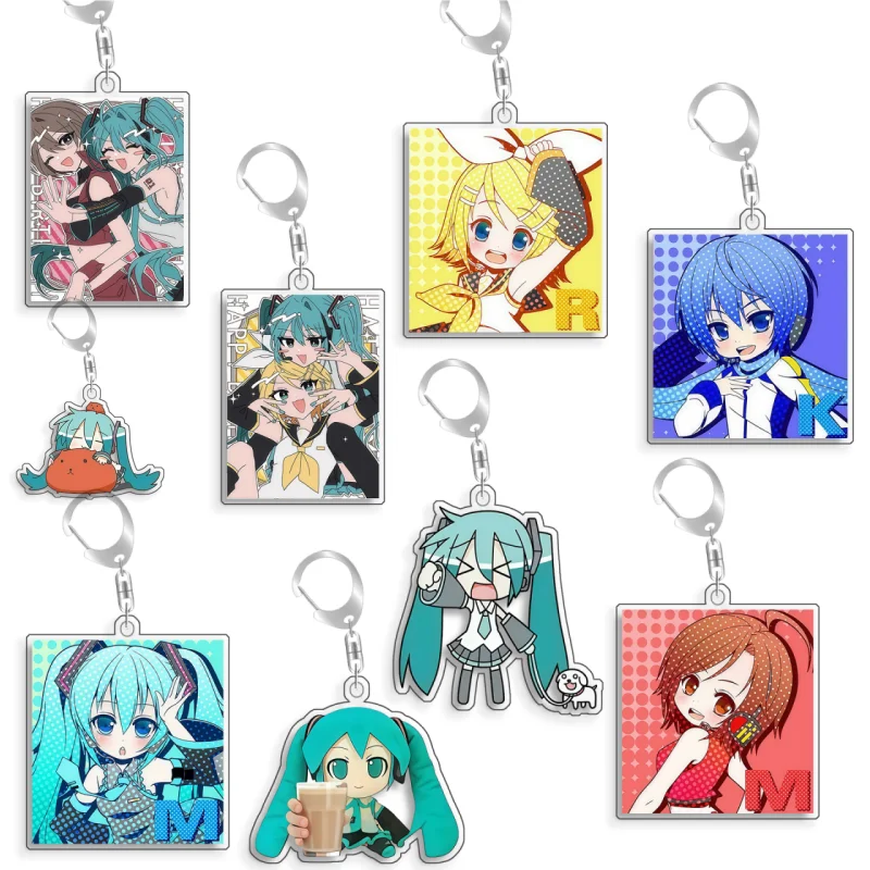 For Hatsune Miku Kagamine Rin MEIKO Acrylic Selfmade Keychain Cute Backpack Pendant Key Chain Game Fans Gift Ornaments 5cm
For Hatsune Miku Kagamine Rin MEIKO Acrylic Selfmade Keychain Cute Backpack Pendant Key Chain Game Fans Gift Ornaments 5cm