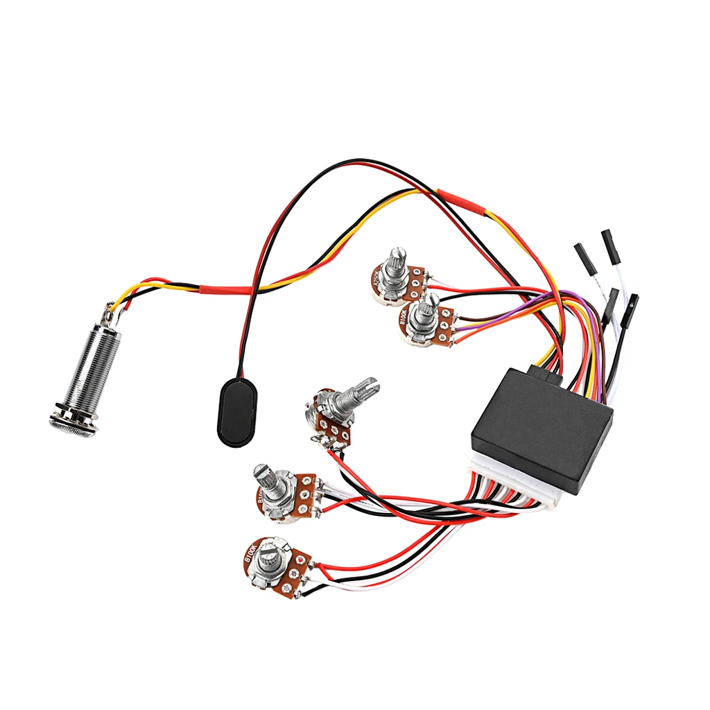 Guitar Wiring Harness Pickup Wiring Harness for Electric Guitar Bass Active Preamp Wiring Harness Parts for Guitar with
Guitar Wiring Harness Pickup Wiring Harness for Electric Guitar Bass Active Preamp Wiring Harness Parts for Guitar with