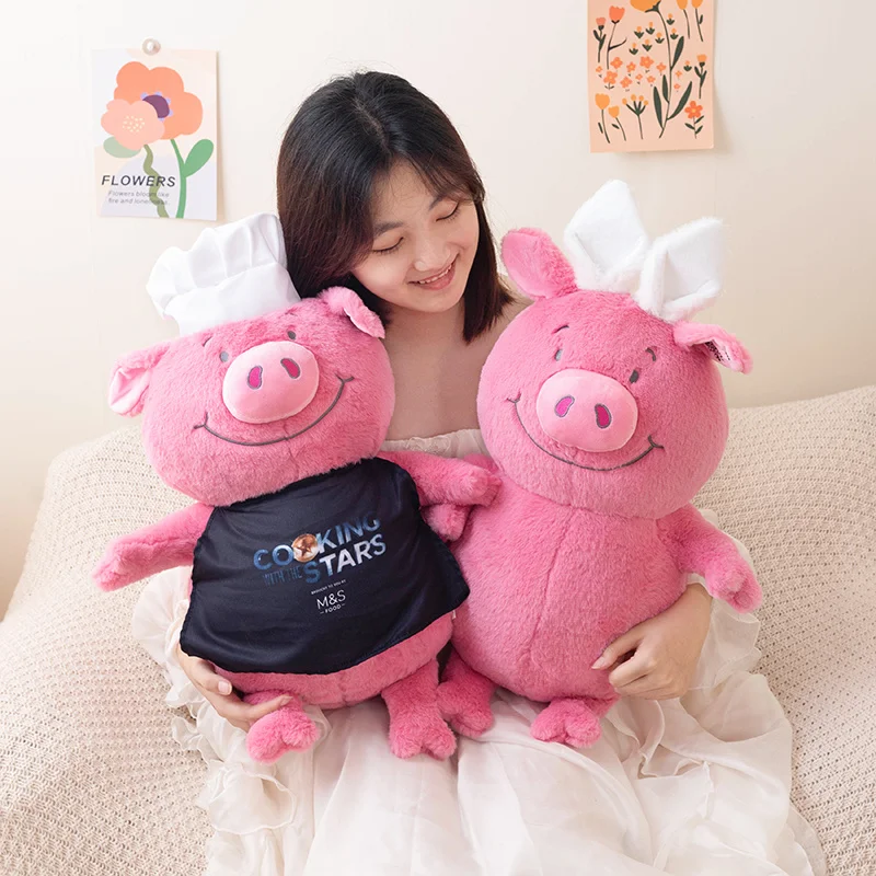 Large Size Martha Pink Chef Pig Stuffed Plush Toy Animal Soft Cute Baby Bed Sleeping Pillow Doll Decoration Girls Holiday Gift
Large Size Martha Pink Chef Pig Stuffed Plush Toy Animal Soft Cute Baby Bed Sleeping Pillow Doll Decoration Girls Holiday Gift