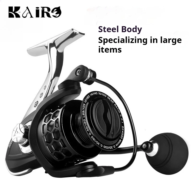 All-Metal Spinning Reel | Long Casting Sea Fishing Wheel | Durable Saltwater & Freshwater Reel
All-Metal Spinning Reel | Long Casting Sea Fishing Wheel | Durable Saltwater & Freshwater Reel