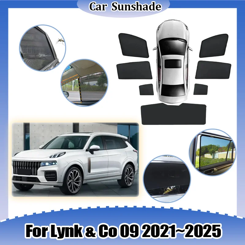 Для Lynk & Co 09 Nordcross 001 2021~2025: Сетчатый солнцезащитный экран на лобовое стекло, теплоизоляция, защита от УФ-лучей, автоаксессуары
Для Lynk & Co 09 Nordcross 001 2021~2025: Сетчатый солнцезащитный экран на лобовое стекло, теплоизоляция, защита от УФ-лучей, автоаксессуары