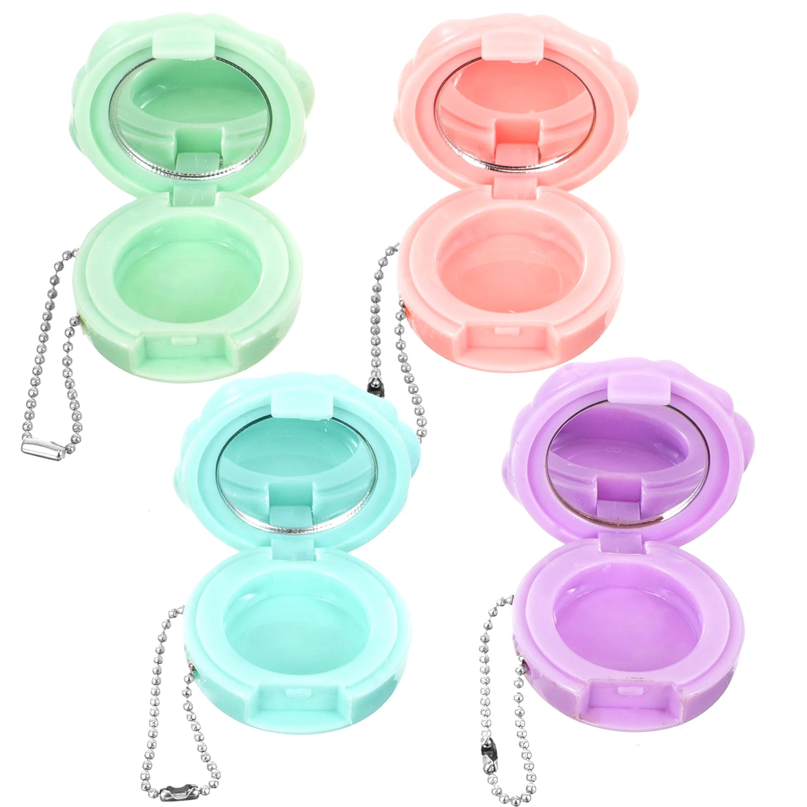 4 Pcs Lipstick Round Eye Shadow Box Eyeshadow Case Pack Powder Container Eyelash Storage Small Jar Travel
4 Pcs Lipstick Round Eye Shadow Box Eyeshadow Case Pack Powder Container Eyelash Storage Small Jar Travel
