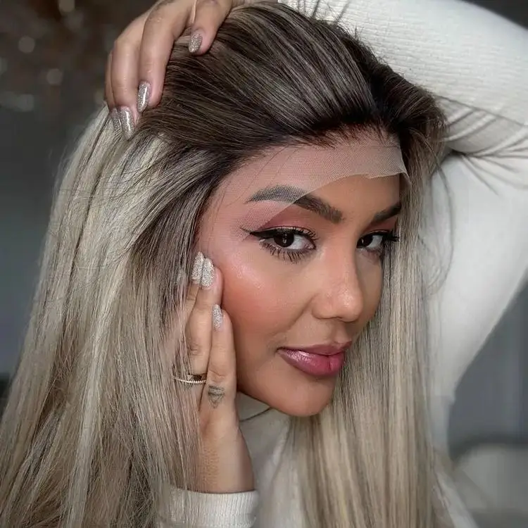 Мягкие пепельно-платиновые блондинки парики 13x4 Синтетические парики с кружевом спереди Ombre Парики для вечеринок Темные корни Натуральный прямой парик HD Кружева для женщин
Мягкие пепельно-платиновые блондинки парики 13x4 Синтетические парики с кружевом спереди Ombre Парики для вечеринок Темные корни Натуральный прямой парик HD Кружева для женщин