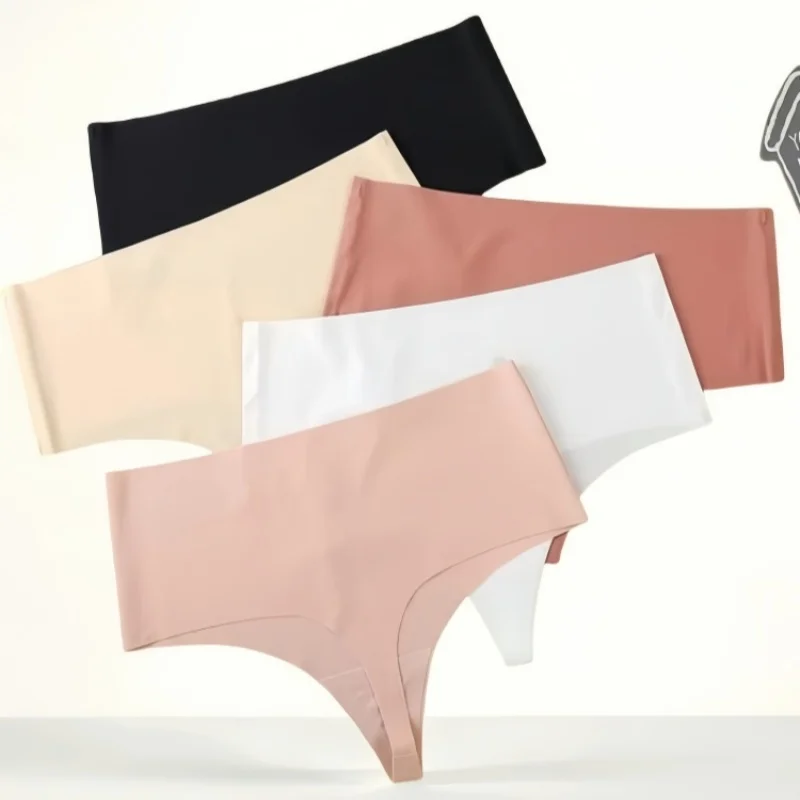 1Pc Women G-string Panties Seamless Thongs Female High Waist Underpants Summer Soft Panties Sexy Lingerie Comfy Thin Underwear
1Pc Women G-string Panties Seamless Thongs Female High Waist Underpants Summer Soft Panties Sexy Lingerie Comfy Thin Underwear