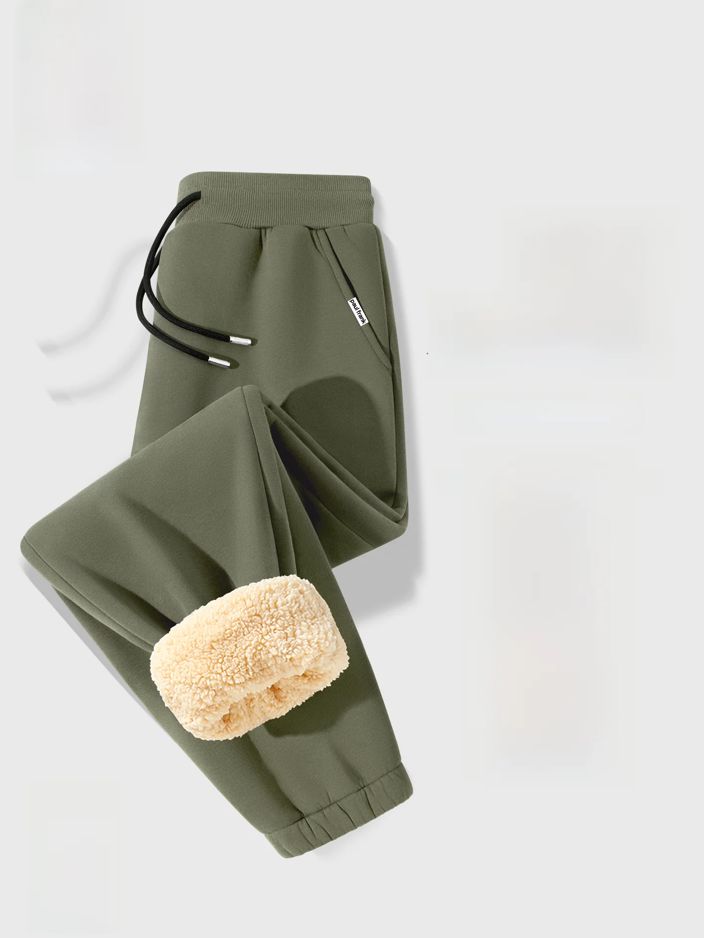 Мужские зимние повседневные брюки на флисовой подкладке, теплые спортивные штаны с манжетами из овчины, свободного кроя, со средней посадкой, для повседневного использования
Мужские зимние повседневные брюки на флисовой подкладке, теплые спортивные штаны с манжетами из овчины, свободного кроя, со средней посадкой, для повседневного использования