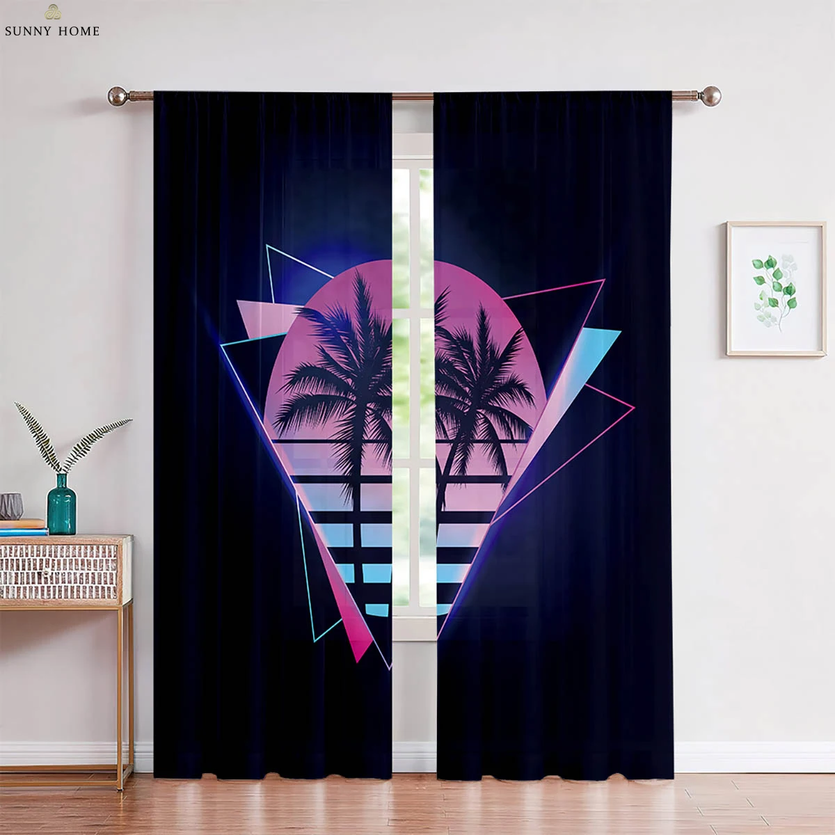 2 Pieces Of Modern Seaside Scenery Coconut Tree 3d Printing Curtains Living Room Kitchen Bedroom Window Decoration Curtains
2 Pieces Of Modern Seaside Scenery Coconut Tree 3d Printing Curtains Living Room Kitchen Bedroom Window Decoration Curtains