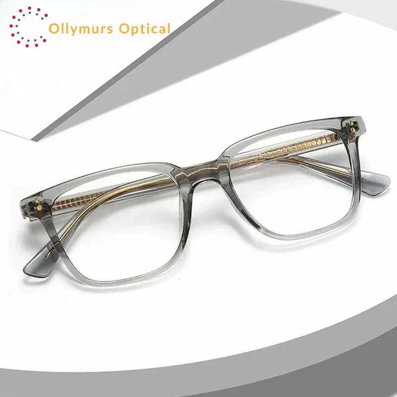 OLLYMURS мужские квадратные классические оправы для очков для близорукости и дальнозоркости, очки для чтения с защитой от синего света, настраиваемые очки по рецепту PFD2082 
OLLYMURS мужские квадратные классические оправы для очков для близорукости и дальнозоркости, очки для чтения с защитой от синего света, настраиваемые очки по рецепту PFD2082