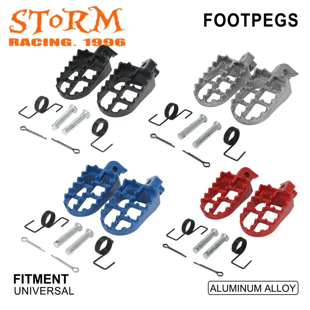 Motorcycle Parts Universal Footrest Pedals Footpegs For KTM HONDA YAMAHA SUZUKI BMW KAWASAKI Motocross Dirt Bike
Motorcycle Parts Universal Footrest Pedals Footpegs For KTM HONDA YAMAHA SUZUKI BMW KAWASAKI Motocross Dirt Bike