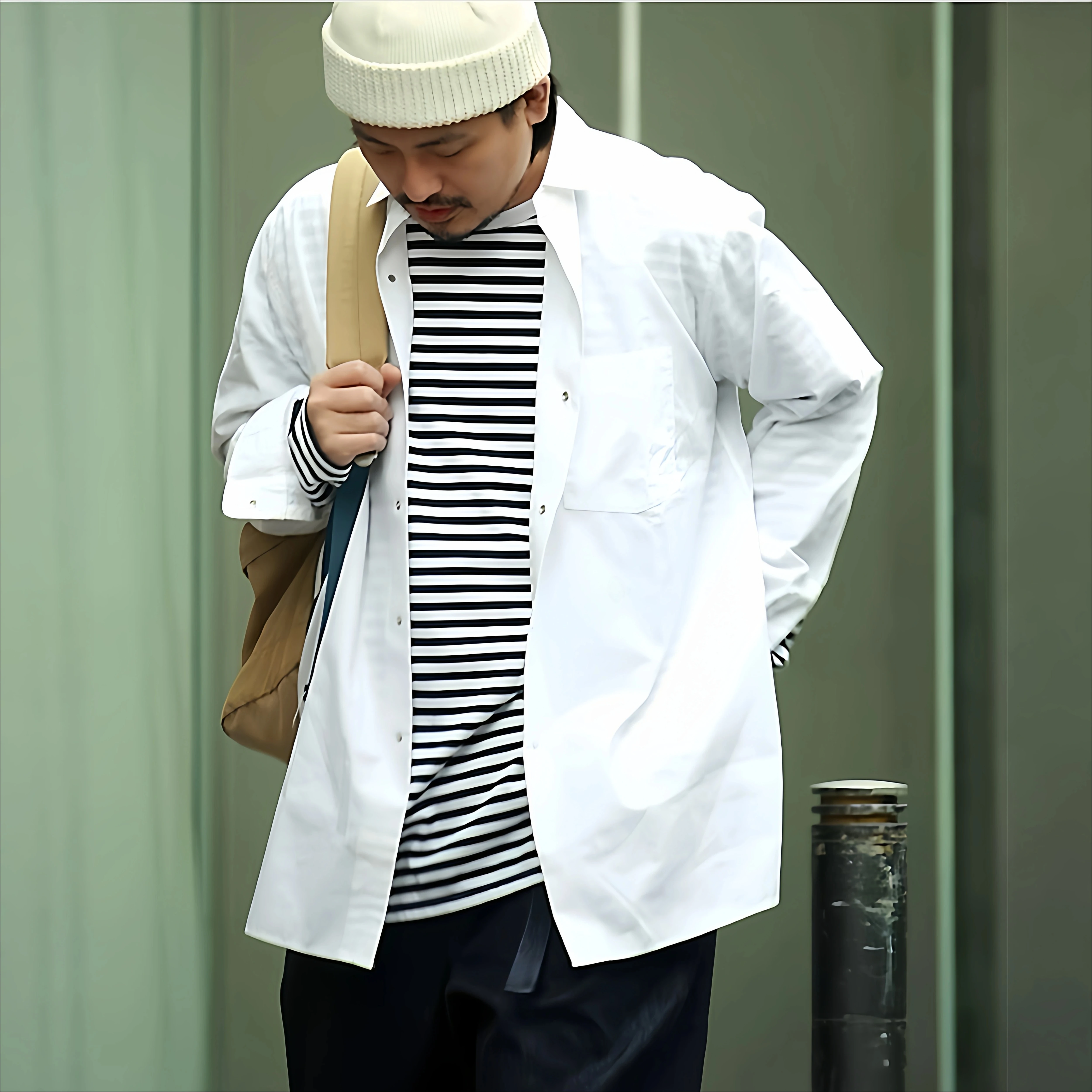 Regular Collar Wind Shirt Solid Color Japanese Loose Shirt Shirt Jacket
Regular Collar Wind Shirt Solid Color Japanese Loose Shirt Shirt Jacket