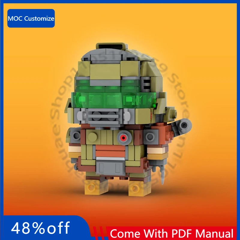 278 PCS Cube Figure Destroyer MOC Customize Modular Building Block Educational Creative Design Technology DIY Toy Birthday Gift
278 PCS Cube Figure Destroyer MOC Customize Modular Building Block Educational Creative Design Technology DIY Toy Birthday Gift