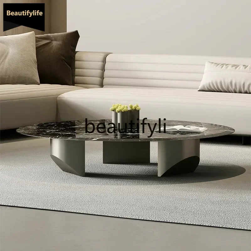 D80 Pure natural luxury stone coffee table marble modern living room light luxury suspended coffee table D80
D80 Pure natural luxury stone coffee table marble modern living room light luxury suspended coffee table D80