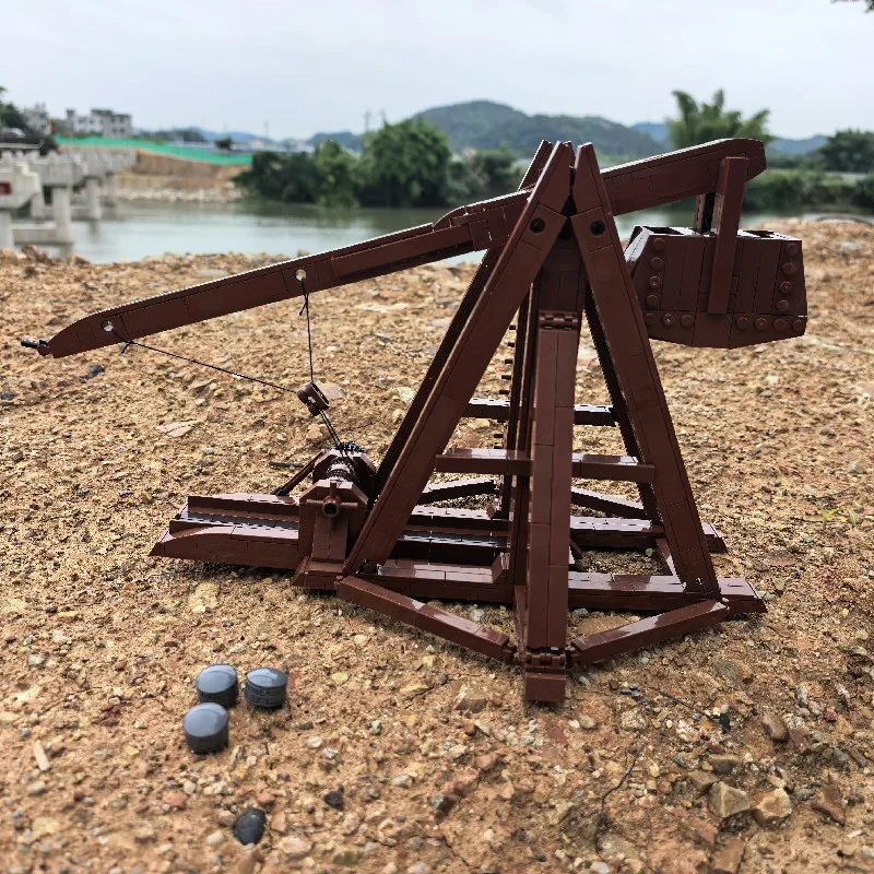 699PCS MOC Imperial Military Chariot Trebuchet Building Blocks Medieval Catapults Model Assembly Brick Puzzle Toys Gift for Kid
699PCS MOC Imperial Military Chariot Trebuchet Building Blocks Medieval Catapults Model Assembly Brick Puzzle Toys Gift for Kid