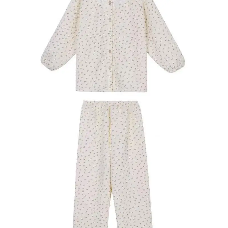 Women's Clothing Pajama Set Homewear Long Sleeves Pants Two-Piece Set Autumn and Winter Thicken Comfortable Sweet Fashion
Women's Clothing Pajama Set Homewear Long Sleeves Pants Two-Piece Set Autumn and Winter Thicken Comfortable Sweet Fashion