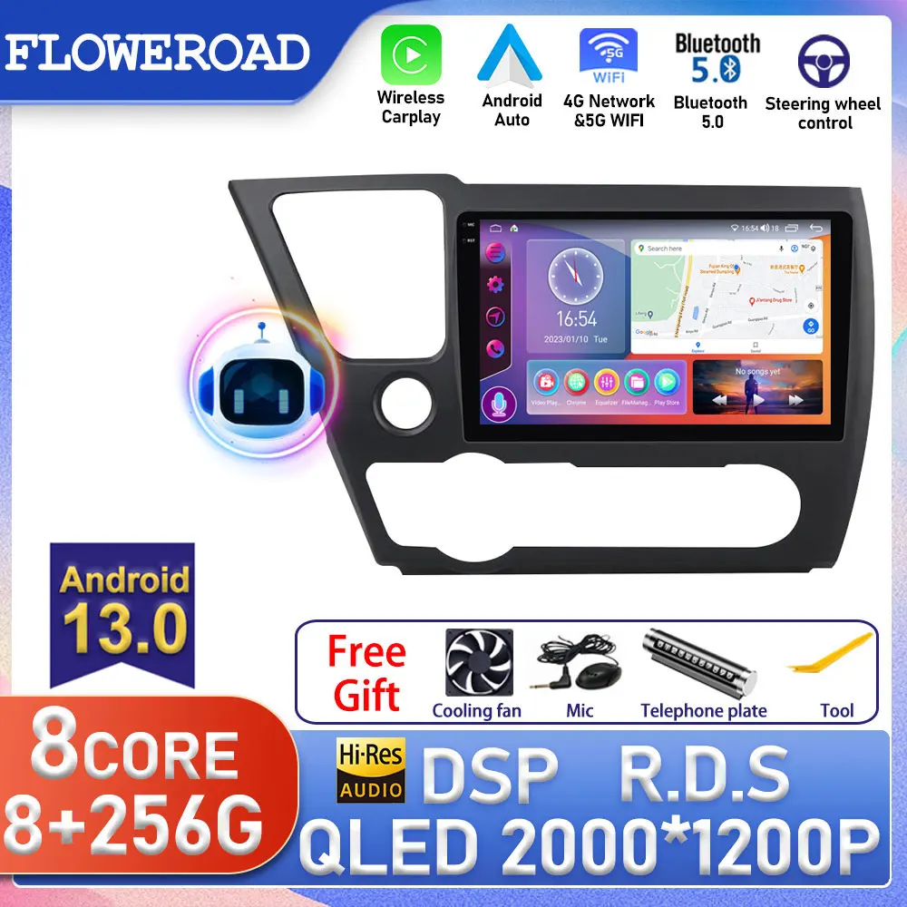 4G LTE Android авто для Honda Civic 9 2013 - 2016 автомобильное радио видео мультимедийный плеер навигация GPS Авторадио сенсорный экран IPS TV
4G LTE Android авто для Honda Civic 9 2013 - 2016 автомобильное радио видео мультимедийный плеер навигация GPS Авторадио сенсорный экран IPS TV