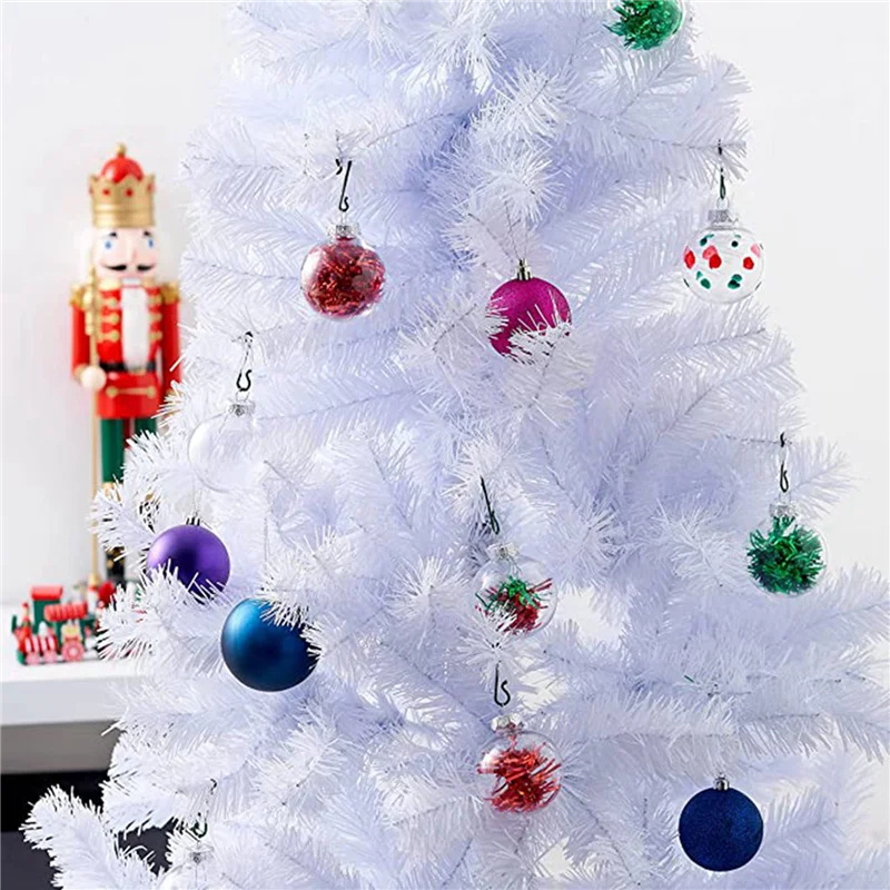 A89X 72PCS Clear Plastic Fillable Christmas Balls 8Cm DIY Xmas Tree Ornament Decoration Arts Crafts
A89X 72PCS Clear Plastic Fillable Christmas Balls 8Cm DIY Xmas Tree Ornament Decoration Arts Crafts